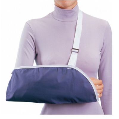 ProCare® Pediatric Blue Cotton / Polyester Arm Sling, Extra Small