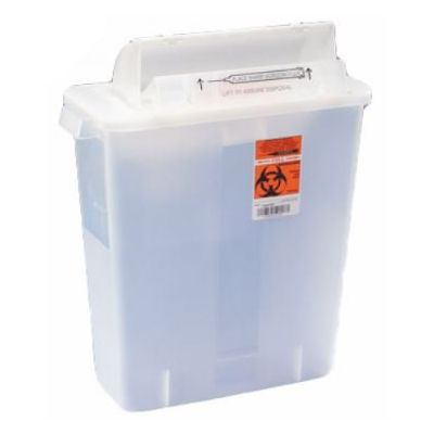 CONTAINER, SHARPS CLR 3GL (10/CS)