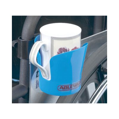 Maddak Cup Holder for Use with Wheelchair, 2.52-inch diameter x 5.98-inch height