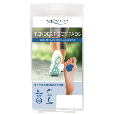 Soft Stride™ Tender Foot Visco-Elastic Polymer Shoe Insert, For Women's Shoe Size 7½ - 11½; Men's, 6½ - 10½