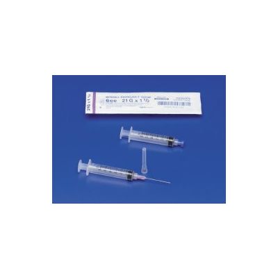 Hypodermic Needle Monoject™ SoftPack 1 Inch Length 19 Gauge Thin Wall Without Safety