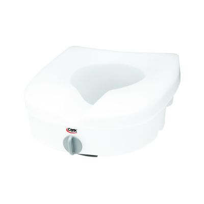 E-Z Lock™ Raised Toilet Seat, 15-1/2 x 17 Inch