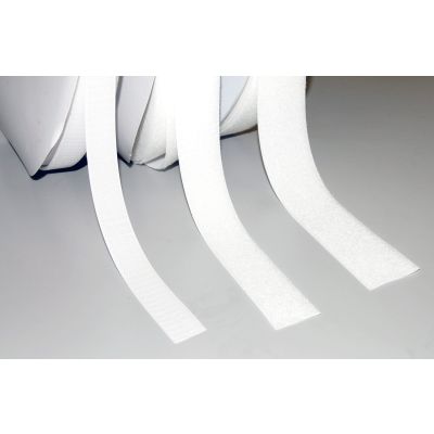 LOOP, ADHESIVE WHT 1"X25YD D/S