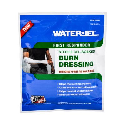 Water-Jel® First Responder Burn Dressing, 4 x 16 Inch