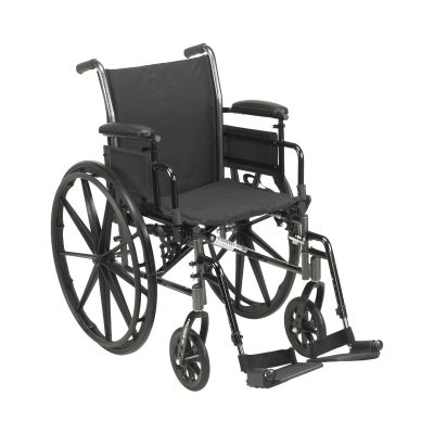 drive™ Cruiser III Lightweight Wheelchair, 20-Inch Seat Width