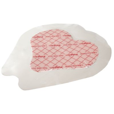 DRESSING, POLYMEM SIL SACRAL BORDER (5/BX 4BX/CS)