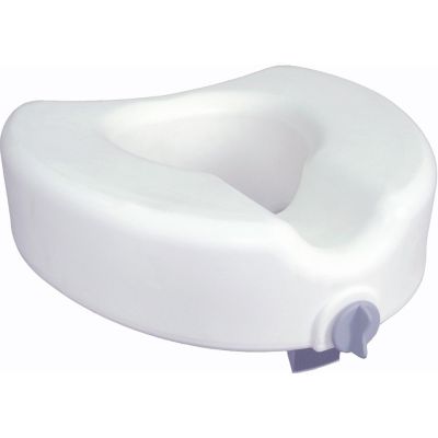 drive™ Premium Raised Toilet Seat, 17 x 16½ x 4½ Inch