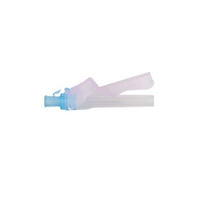 Safety Hypodermic Needle Eclipse™ 1 Inch Length 23 Gauge Thin Wall Hinged Safety Needle