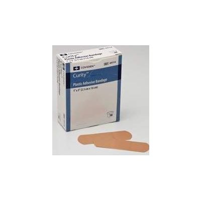 Curity™ Tan Adhesive Strip, 1 x 3 Inch