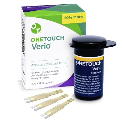 TEST STRIP, BLOOD GLUCOSE VERIO ONE-TOUCH (50/BX)