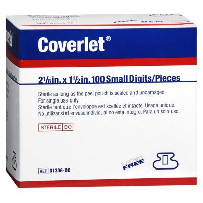 Coverlet® Fingertip Tan Adhesive Strip, 1½ x 2½ Inch