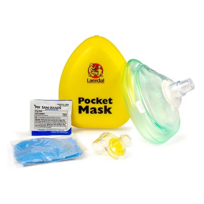 Laerdal® Pocket Mask™ CPR Resuscitation Mask Kit
