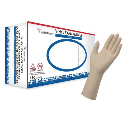 Esteem™ Vinyl Exam Glove, Large, Clear