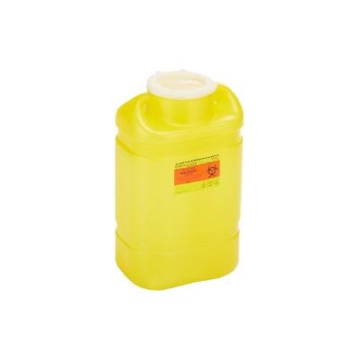 CONTAINER, SHARPS CHEMO YLW 5.1GL (8/CS)