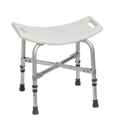 BENCH, BATH BARIATRIC W/O BCK AND ARMS 500LB WHT D/S