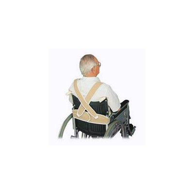 Posey® Torso Support, For Use With Wheelchair, 60 in. L x 5 in. W (Waist Strap), 41 in. L x 3 in. W (Shoulder Strap), Large, Fabric