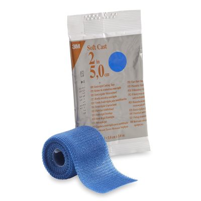 TAPE, CAST SCOTCHCAST SOFT 2"X4YDS BLU (10/CS) 3MORTH