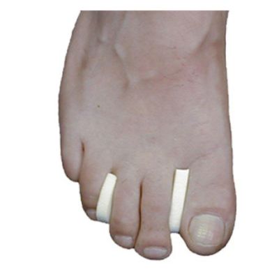 TOE SEPARATOR, SOFT FOAM 1/2" (100/BG)