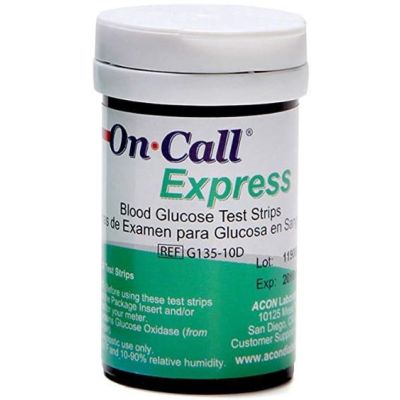 On Call® Express Blood Glucose Test Strips