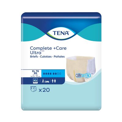 TENA Complete +Care Ultra™ Briefs with CurvDefence™, X-Large