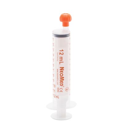 SYRINGE, ORAL CLEAR 12ML (500/CS)