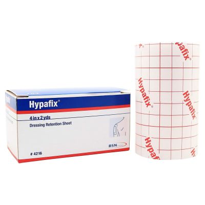 Hypafix® Nonwoven Dressing Retention Tape, 4 Inch x 2 Yard, White