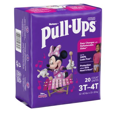 Huggies Pull-Ups® Learning Designs® for Girls Training Pants, 3T to 4T