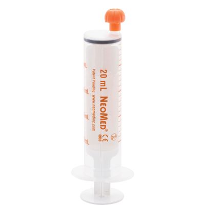 SYRINGE, ORAL CLEAR 20ML (200/CS)