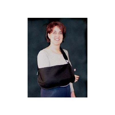 ARM SLING, FOAM STRAP BLK MED