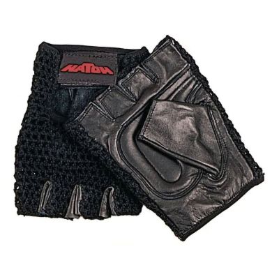 GLOVE, WHEELCHAIR MESH BLK LG (2/PR)