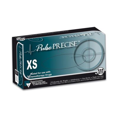 Pulse® Precise™ Nitrile Exam Glove, Extra Small, Aqua Blue