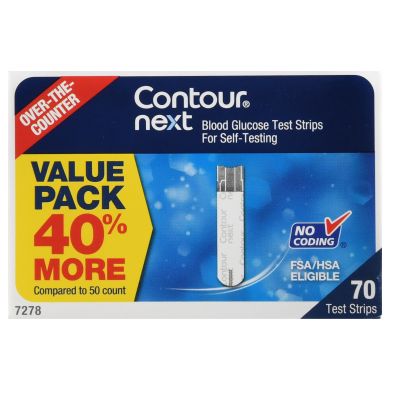 Contour® Next Blood Glucose Test Strips