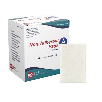 dynarex® Nonadherent Dressing, 2 x 3 Inch