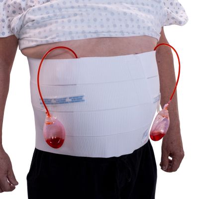 Dale® 4 Panel Abdominal Binder with EasyGrip™ Strip, 46 – 62 Inch Waist