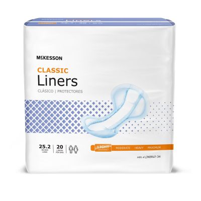 McKesson Classic Incontinence Liner