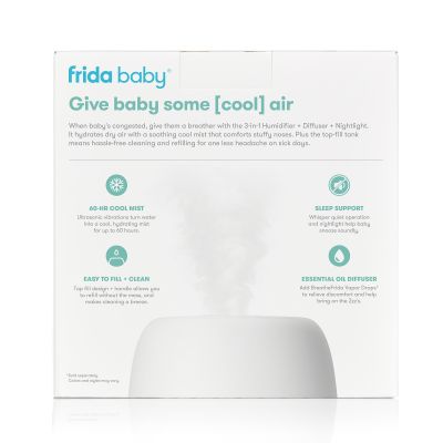 HUMIDIFIER, 3-IN-1 W/DIFFUSER & NIGHT LIGHT (4/CS)