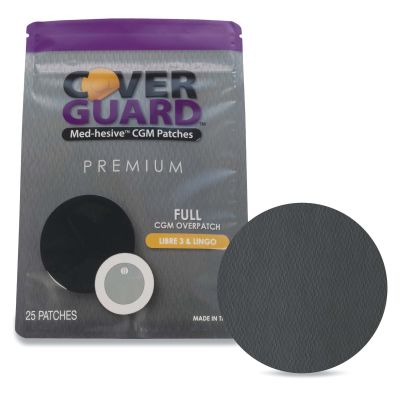 OVERPATCH, CVRGRD F/FREESTYLE LIBRE3 BLK (25/CT 150CT/CS)