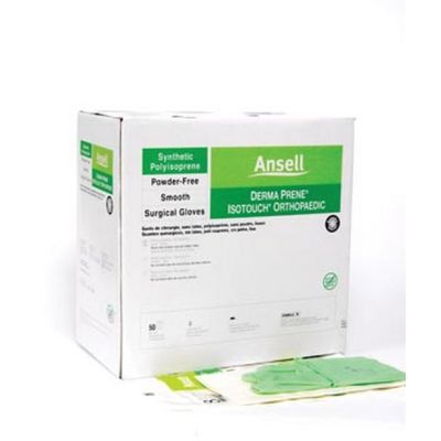 Gammex® Non-Latex PI Ortho Polyisoprene Surgical Glove, Size 9, Light Green