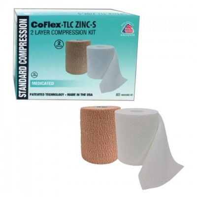 CoFlex® TLC Zinc with Indicators Two-Layer Compression Bandage System