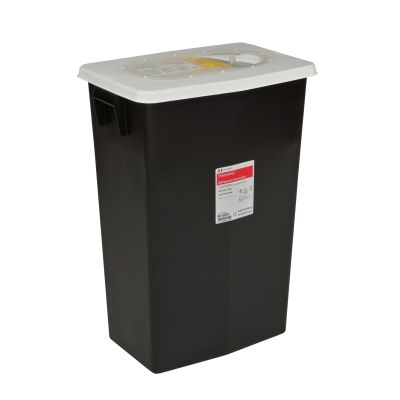 CONTAINER, SHARPS RCRA HAZ BLK18GL W/LID (5/CS)