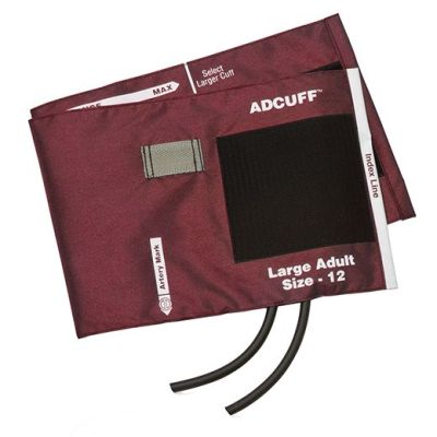 BP CUFF & BLADDER LGADLT 2TB NYLON BURGUNDY LTXFR