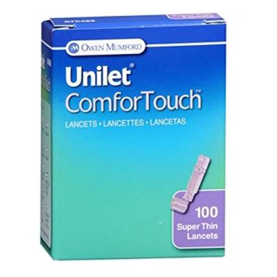 LANCET, UNILET COMFORT TOUCH (100/BX)