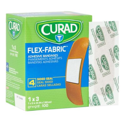 Comfort Cloth® Tan Adhesive Strip, 1 x 3 Inch