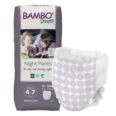 Bambo® Dreamy Training Pants, For Girls 4 – 7 Years Old