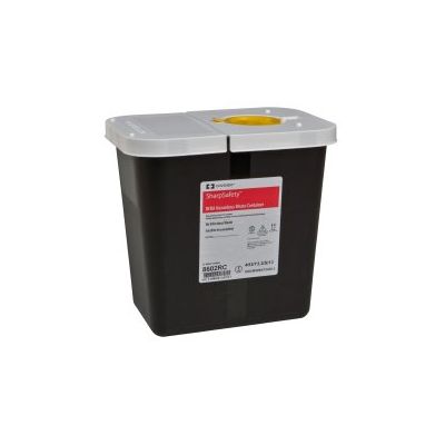 CONTAINER, SHARPS RCRA HAZ BLK2GL (20/CS)