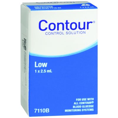 Bayer Contour® Blood Glucose Control Solution, Low Level