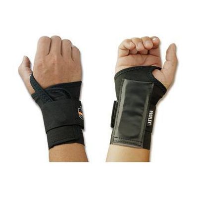 WRIST SUPPORT, PROFLEX 4000 BLK LT LR