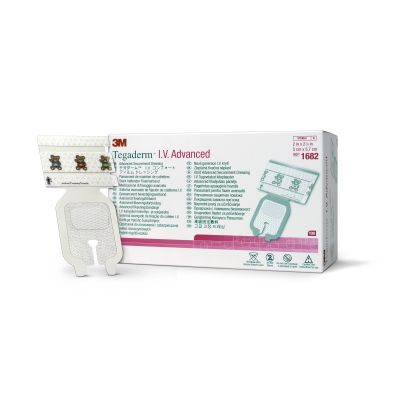 DRESSING, IV TEGADERM ADV 2"X21/4" (100/BX 4BX/CS)