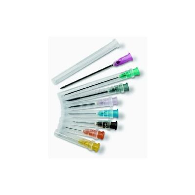 Hypodermic Needle HSW Fine-Ject® 2 Inch Length 18 Gauge Thin Wall Without Safety