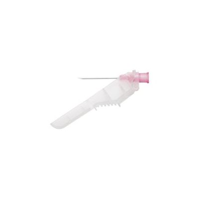 Safety Hypodermic Needle SurGuard3™ 1-1/2 Inch Length 18 Gauge Regular Wall Hinged Safety Needle